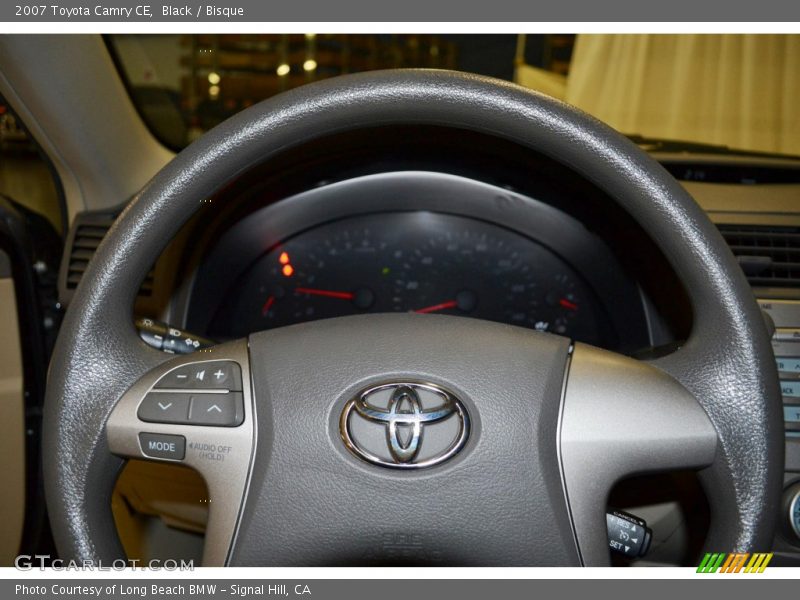 Black / Bisque 2007 Toyota Camry CE