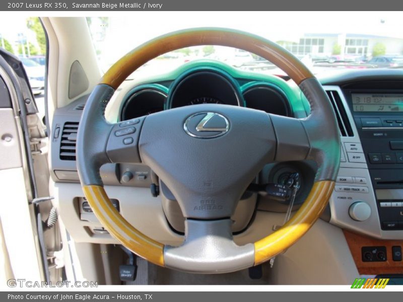 Savannah Beige Metallic / Ivory 2007 Lexus RX 350