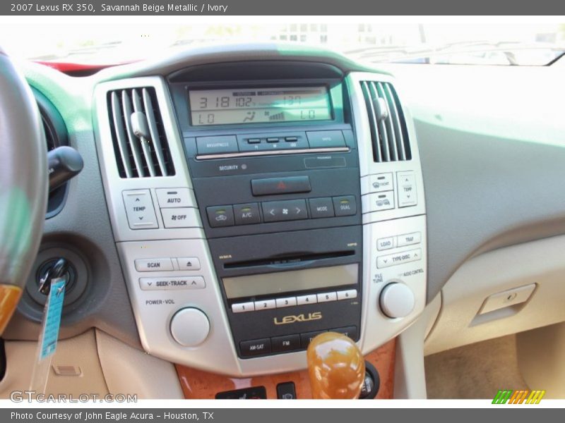 Savannah Beige Metallic / Ivory 2007 Lexus RX 350