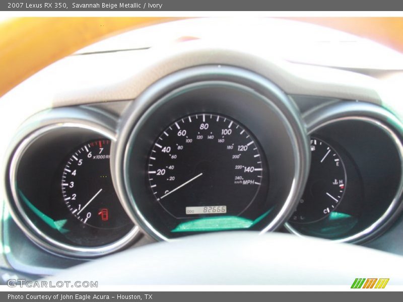 Savannah Beige Metallic / Ivory 2007 Lexus RX 350
