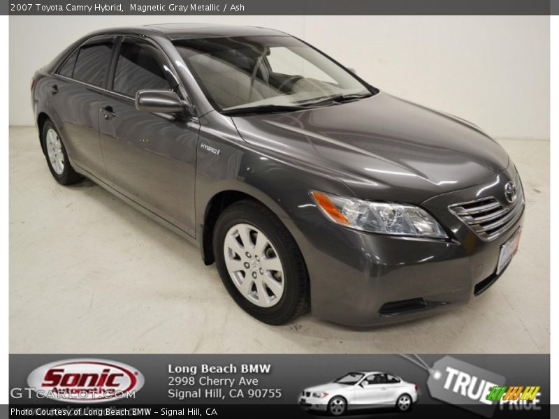 Magnetic Gray Metallic / Ash 2007 Toyota Camry Hybrid