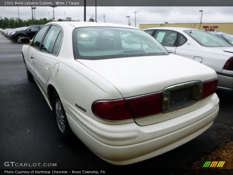 White / Taupe 2002 Buick LeSabre Custom