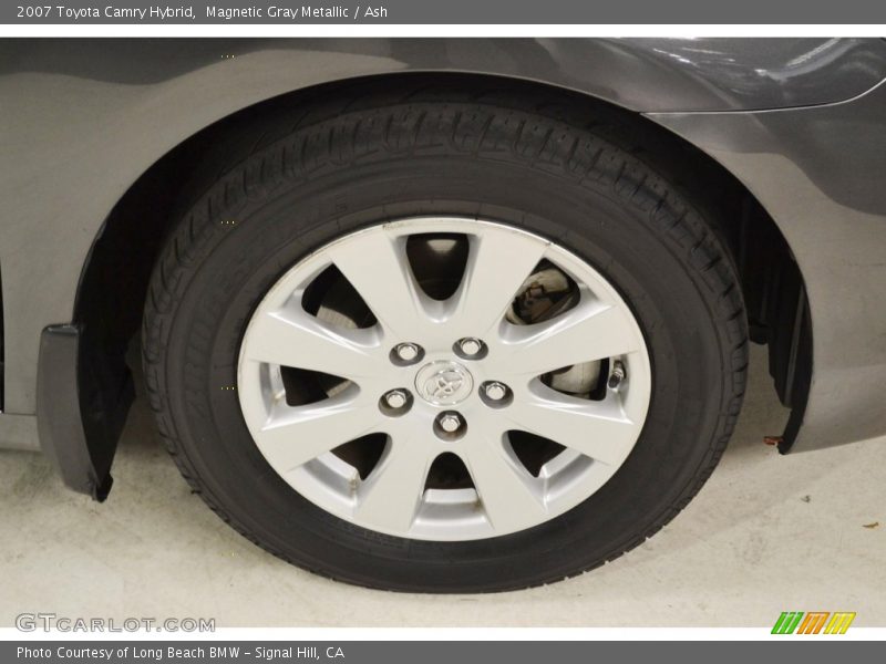 Magnetic Gray Metallic / Ash 2007 Toyota Camry Hybrid