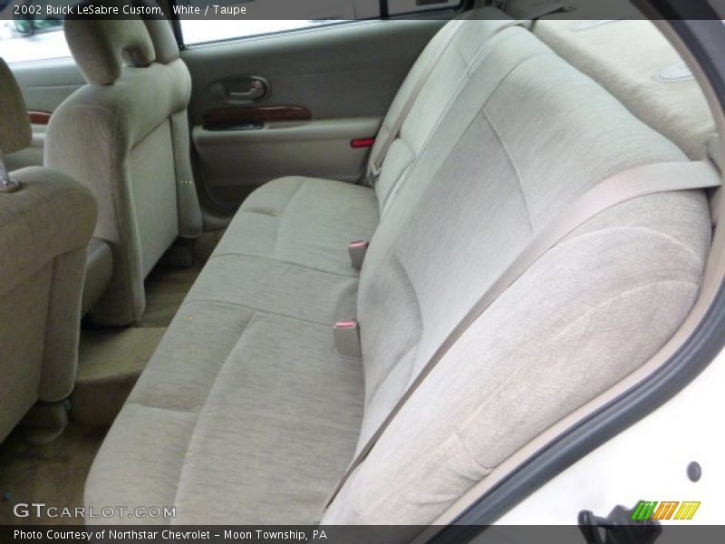 White / Taupe 2002 Buick LeSabre Custom