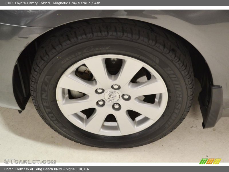 Magnetic Gray Metallic / Ash 2007 Toyota Camry Hybrid