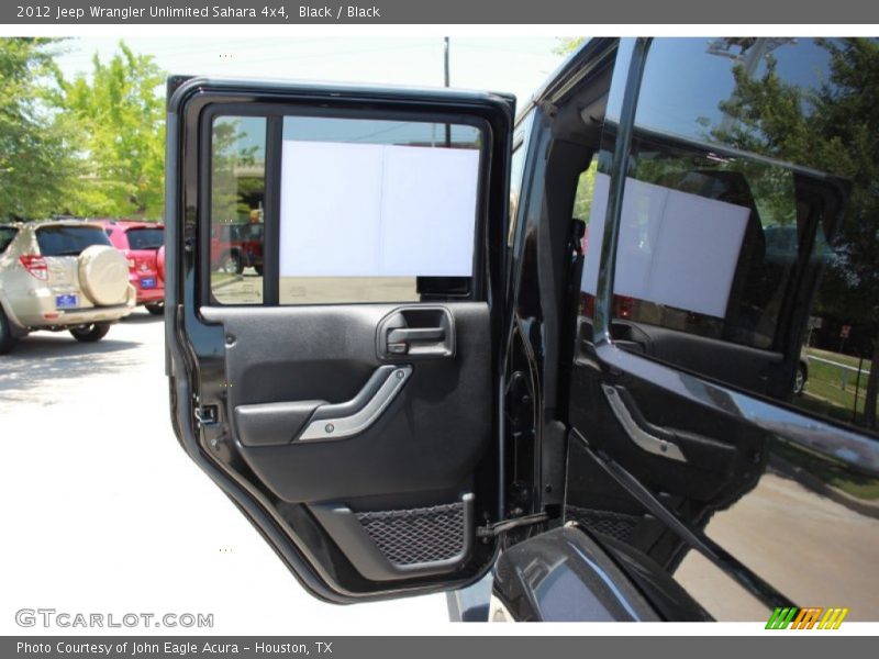 Black / Black 2012 Jeep Wrangler Unlimited Sahara 4x4