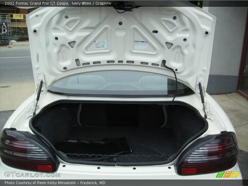 Ivory White / Graphite 2002 Pontiac Grand Prix GT Coupe