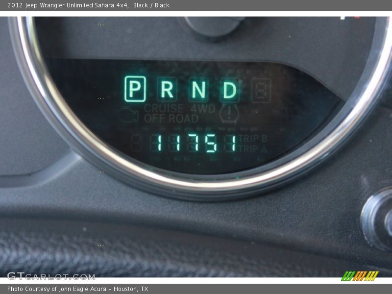 Black / Black 2012 Jeep Wrangler Unlimited Sahara 4x4