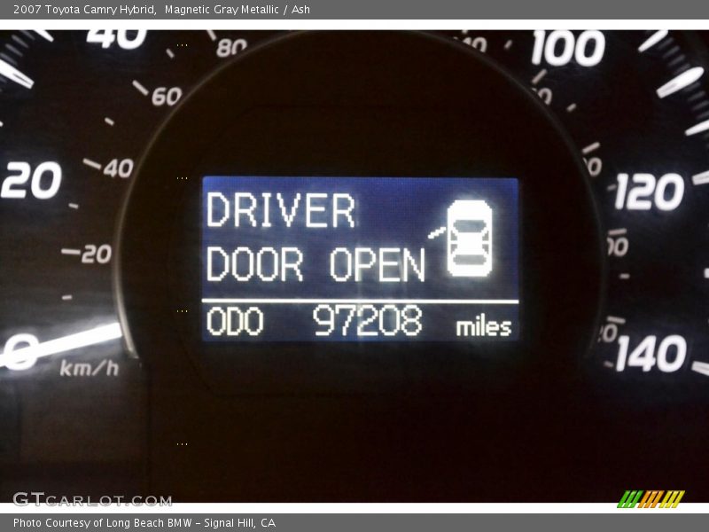 Magnetic Gray Metallic / Ash 2007 Toyota Camry Hybrid