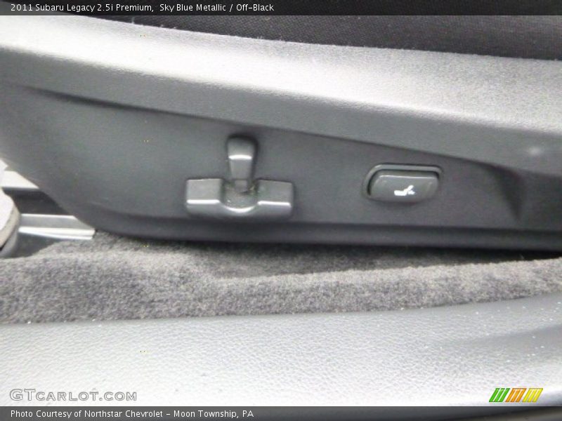 Sky Blue Metallic / Off-Black 2011 Subaru Legacy 2.5i Premium