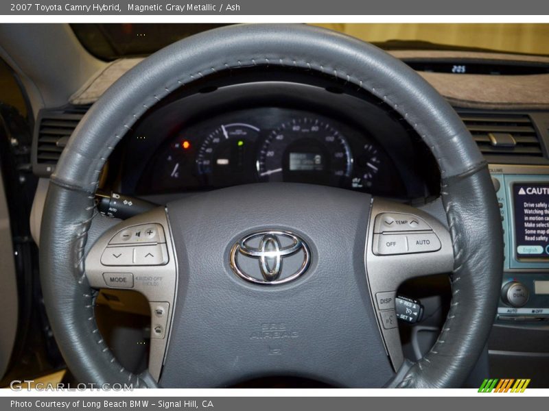 Magnetic Gray Metallic / Ash 2007 Toyota Camry Hybrid
