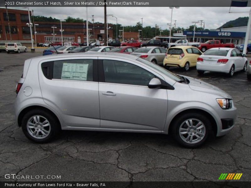 Silver Ice Metallic / Dark Pewter/Dark Titanium 2013 Chevrolet Sonic LT Hatch