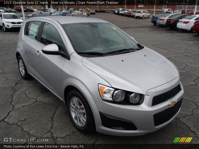 Silver Ice Metallic / Dark Pewter/Dark Titanium 2013 Chevrolet Sonic LT Hatch