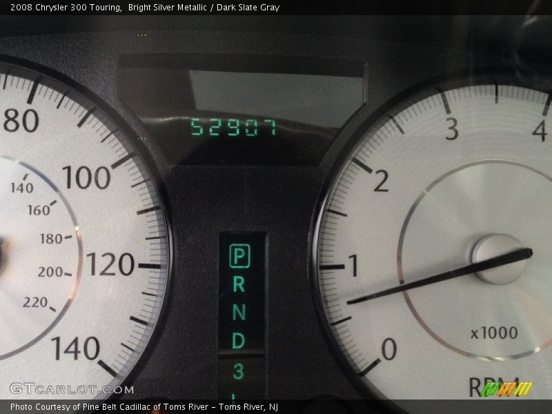 Bright Silver Metallic / Dark Slate Gray 2008 Chrysler 300 Touring
