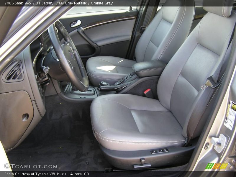Steel Gray Metallic / Granite Gray 2006 Saab 9-5 2.3T Sedan