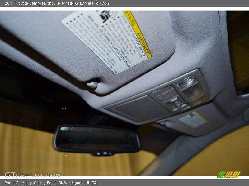 Magnetic Gray Metallic / Ash 2007 Toyota Camry Hybrid