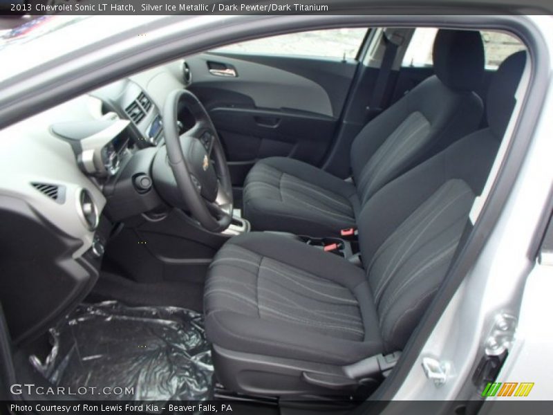 Silver Ice Metallic / Dark Pewter/Dark Titanium 2013 Chevrolet Sonic LT Hatch