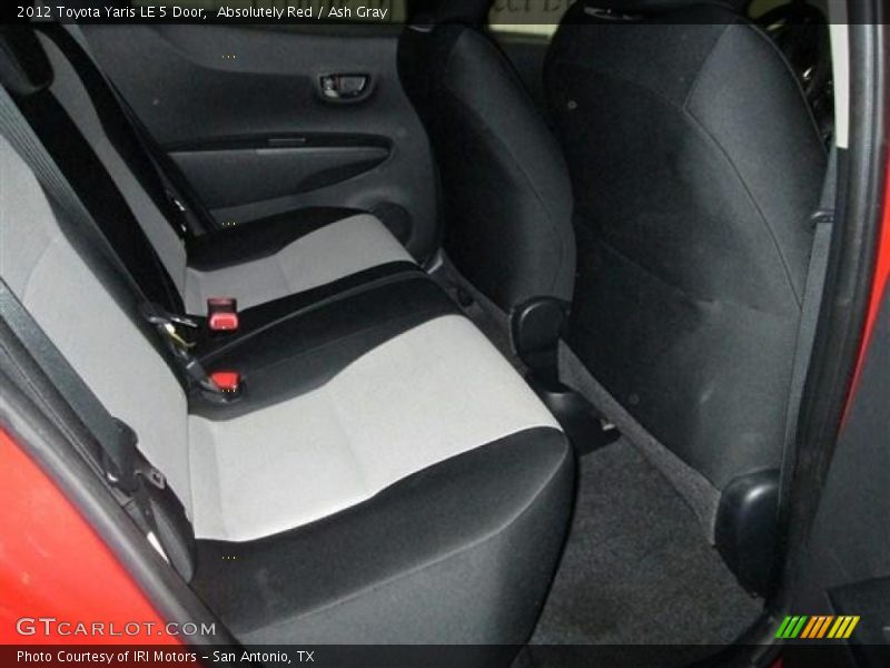 Absolutely Red / Ash Gray 2012 Toyota Yaris LE 5 Door
