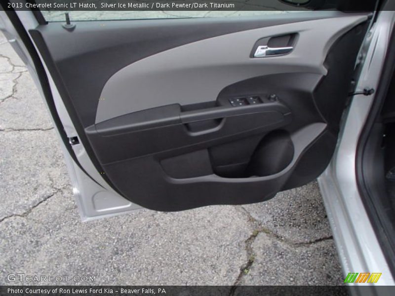 Silver Ice Metallic / Dark Pewter/Dark Titanium 2013 Chevrolet Sonic LT Hatch