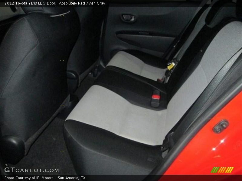 Absolutely Red / Ash Gray 2012 Toyota Yaris LE 5 Door