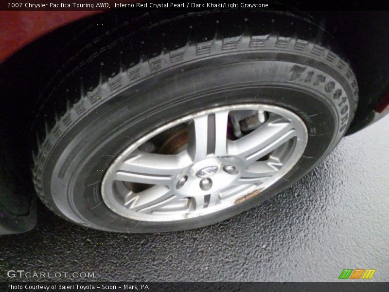 Inferno Red Crystal Pearl / Dark Khaki/Light Graystone 2007 Chrysler Pacifica Touring AWD