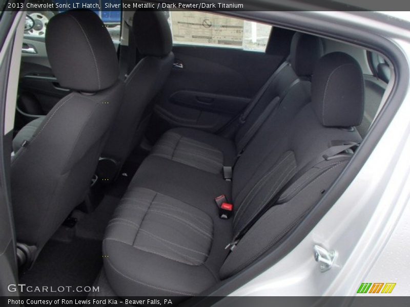 Silver Ice Metallic / Dark Pewter/Dark Titanium 2013 Chevrolet Sonic LT Hatch