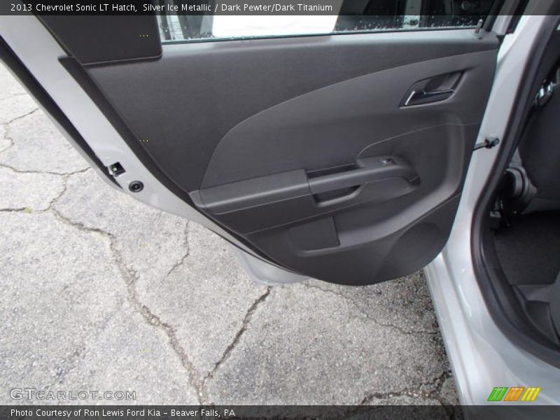 Silver Ice Metallic / Dark Pewter/Dark Titanium 2013 Chevrolet Sonic LT Hatch