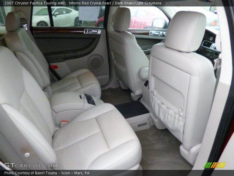 Inferno Red Crystal Pearl / Dark Khaki/Light Graystone 2007 Chrysler Pacifica Touring AWD