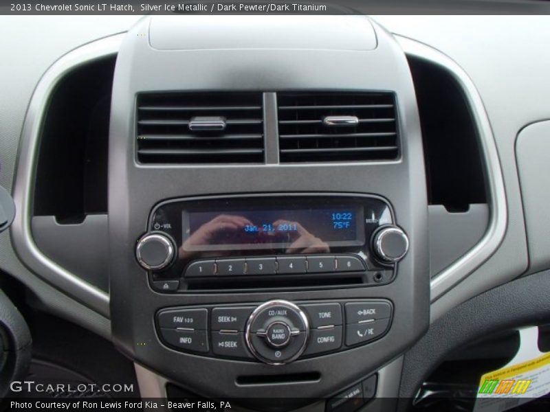 Silver Ice Metallic / Dark Pewter/Dark Titanium 2013 Chevrolet Sonic LT Hatch