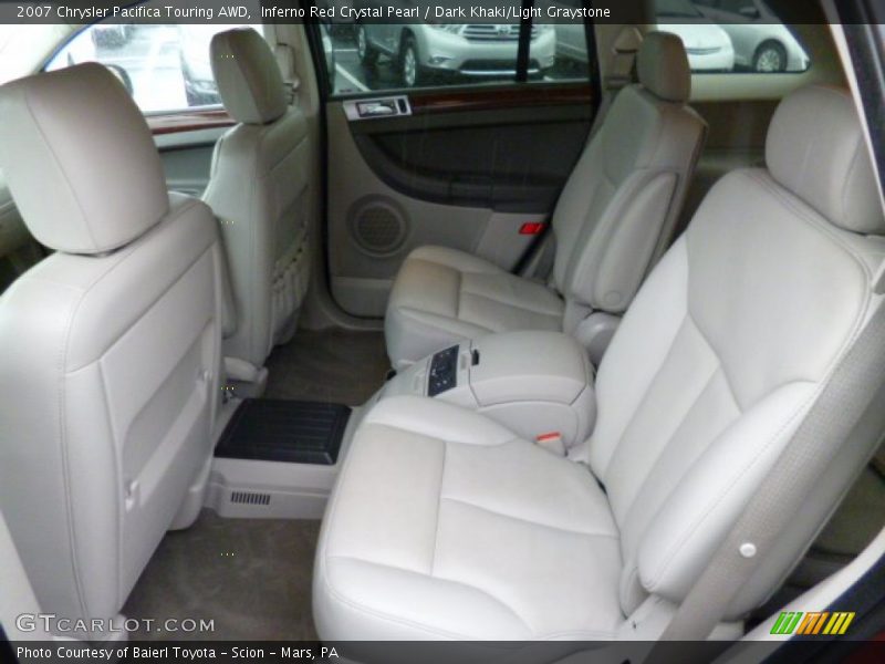 Inferno Red Crystal Pearl / Dark Khaki/Light Graystone 2007 Chrysler Pacifica Touring AWD