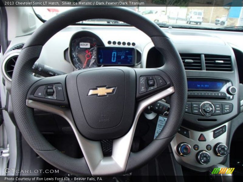Silver Ice Metallic / Dark Pewter/Dark Titanium 2013 Chevrolet Sonic LT Hatch