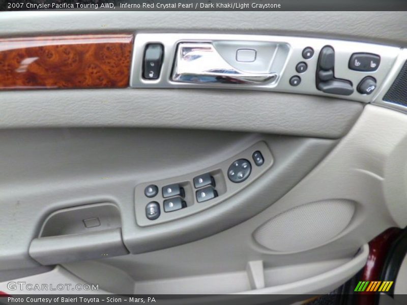 Inferno Red Crystal Pearl / Dark Khaki/Light Graystone 2007 Chrysler Pacifica Touring AWD