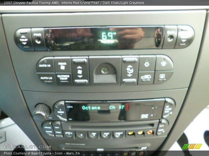 Inferno Red Crystal Pearl / Dark Khaki/Light Graystone 2007 Chrysler Pacifica Touring AWD