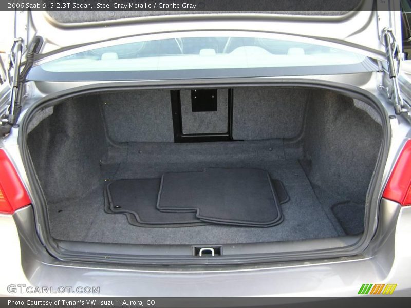Steel Gray Metallic / Granite Gray 2006 Saab 9-5 2.3T Sedan