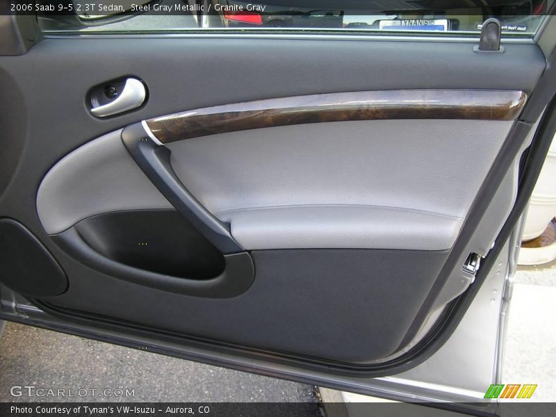 Steel Gray Metallic / Granite Gray 2006 Saab 9-5 2.3T Sedan