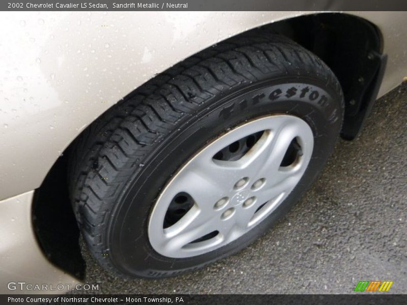 Sandrift Metallic / Neutral 2002 Chevrolet Cavalier LS Sedan