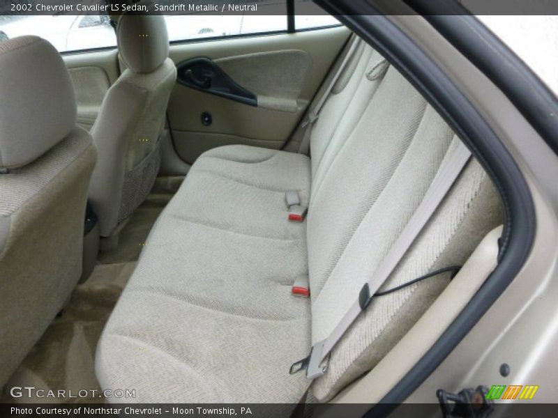 Sandrift Metallic / Neutral 2002 Chevrolet Cavalier LS Sedan