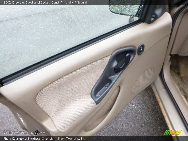 Sandrift Metallic / Neutral 2002 Chevrolet Cavalier LS Sedan