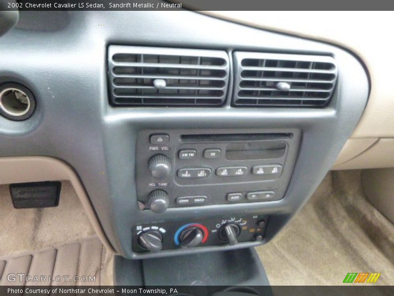 Sandrift Metallic / Neutral 2002 Chevrolet Cavalier LS Sedan