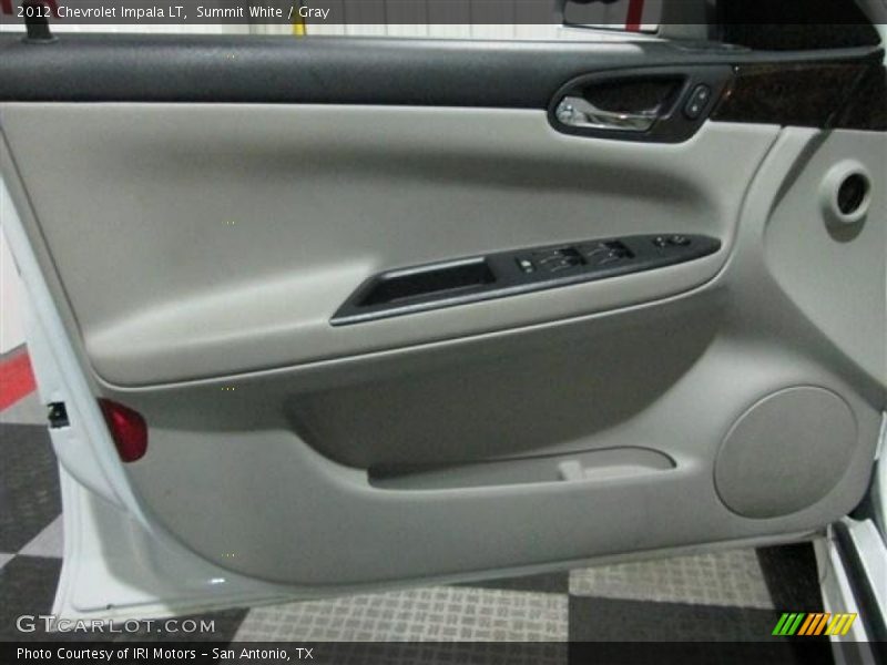 Summit White / Gray 2012 Chevrolet Impala LT