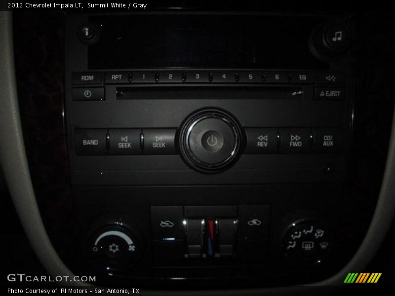 Summit White / Gray 2012 Chevrolet Impala LT