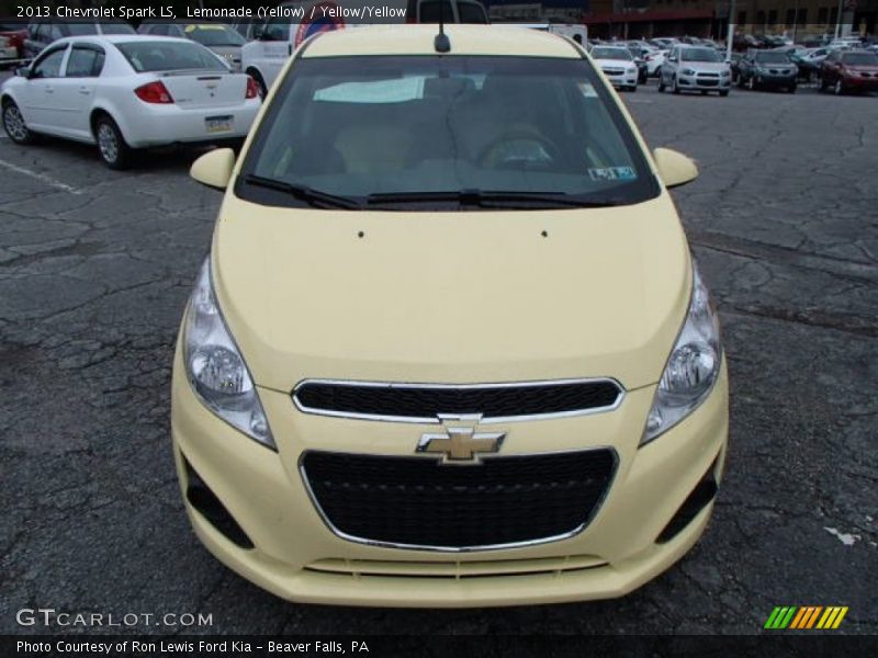 Lemonade (Yellow) / Yellow/Yellow 2013 Chevrolet Spark LS