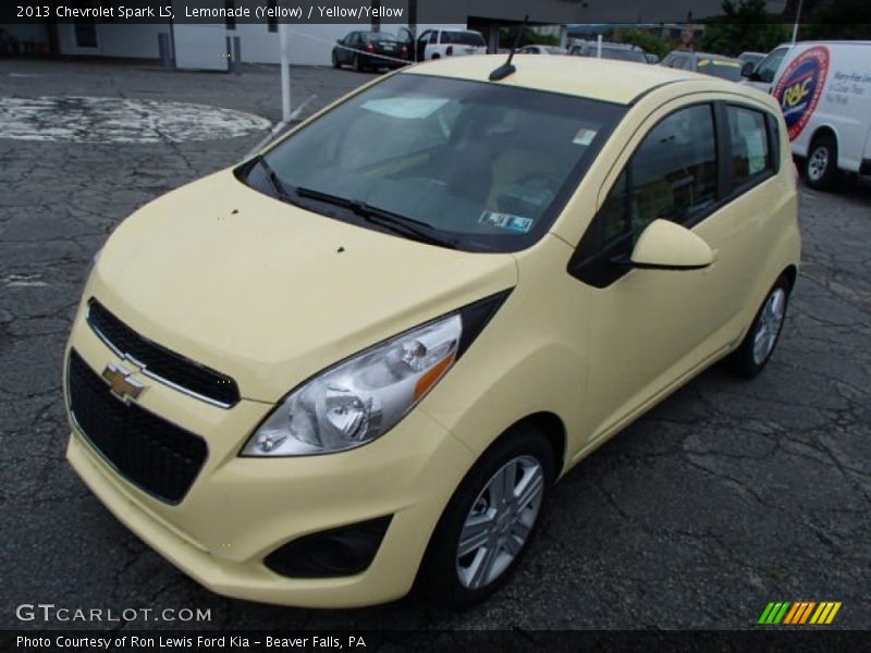 Lemonade (Yellow) / Yellow/Yellow 2013 Chevrolet Spark LS