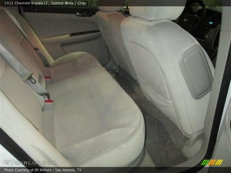 Summit White / Gray 2012 Chevrolet Impala LT