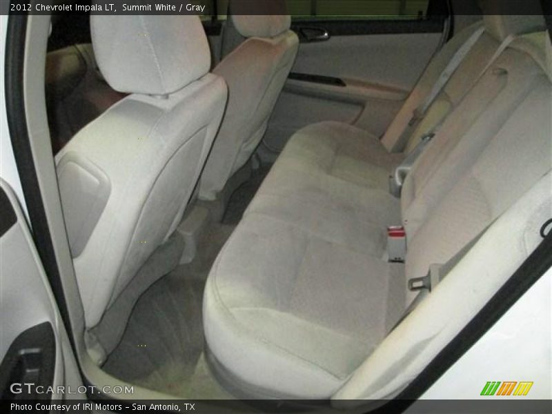Summit White / Gray 2012 Chevrolet Impala LT
