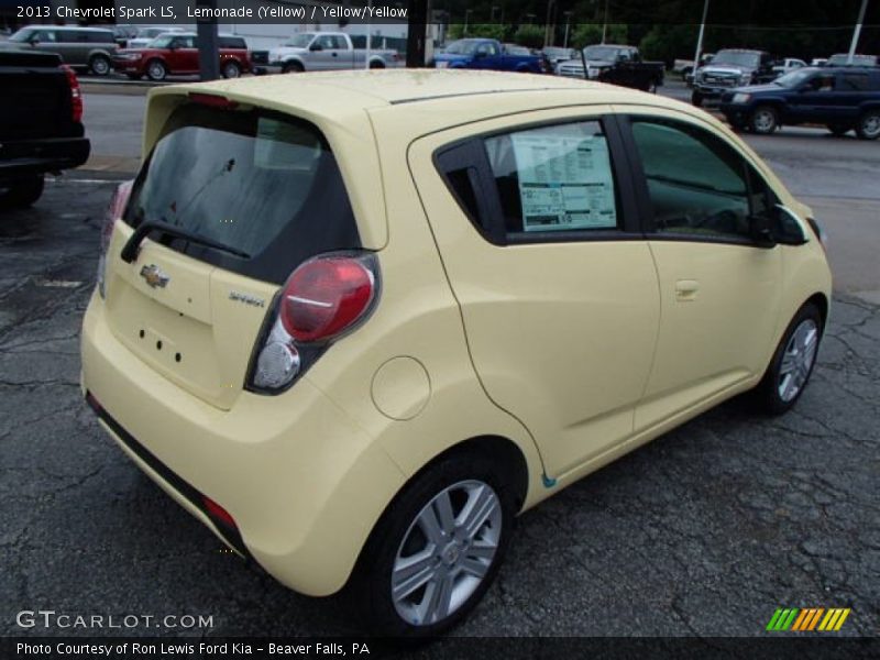 Lemonade (Yellow) / Yellow/Yellow 2013 Chevrolet Spark LS