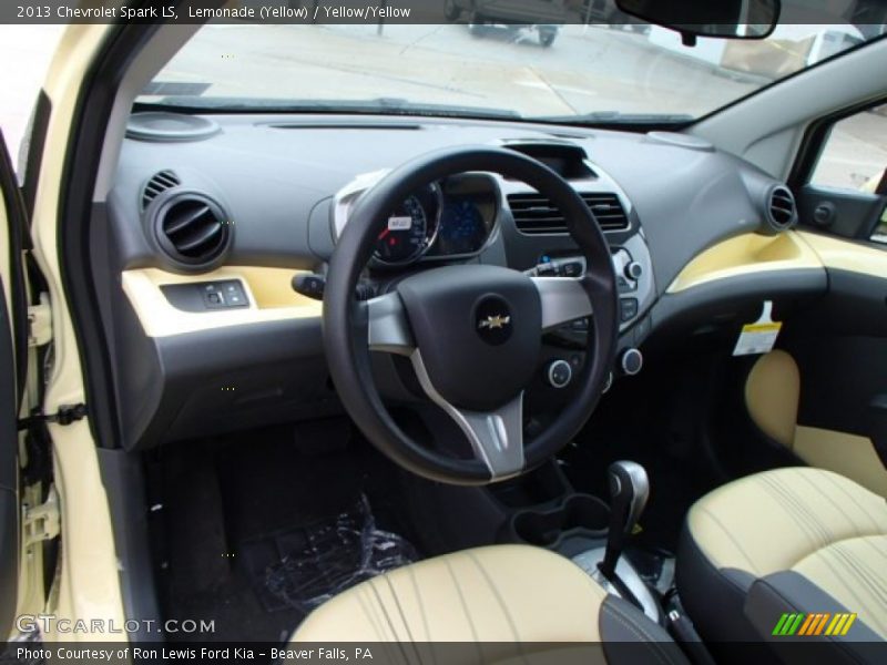 Lemonade (Yellow) / Yellow/Yellow 2013 Chevrolet Spark LS