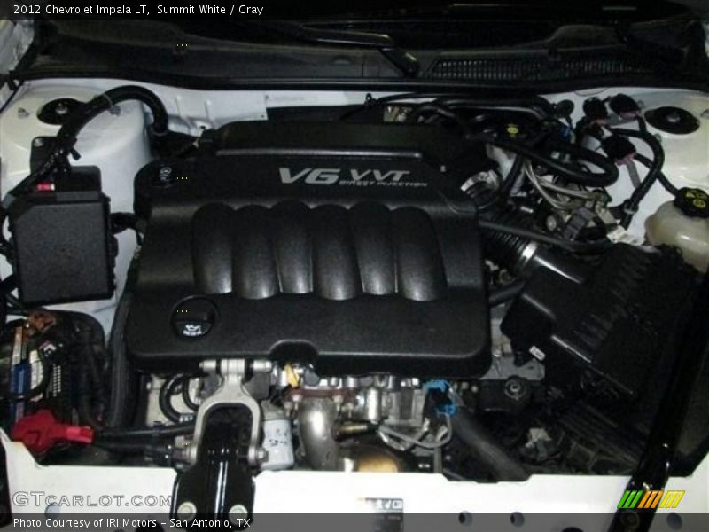 Summit White / Gray 2012 Chevrolet Impala LT