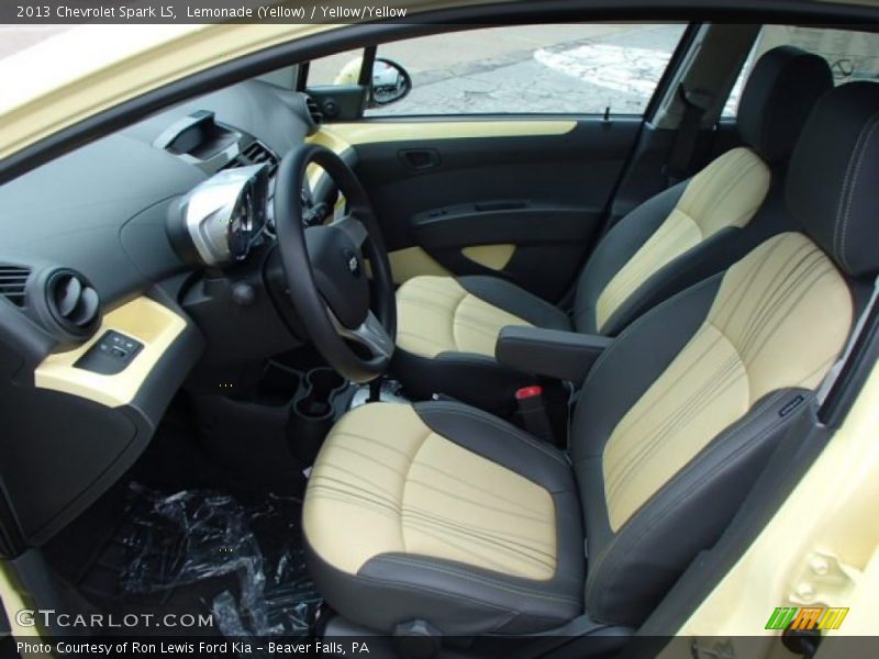 Lemonade (Yellow) / Yellow/Yellow 2013 Chevrolet Spark LS