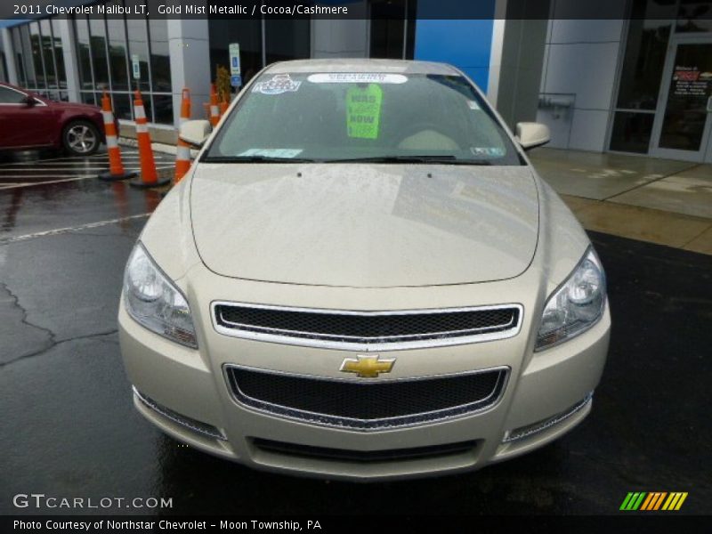 Gold Mist Metallic / Cocoa/Cashmere 2011 Chevrolet Malibu LT